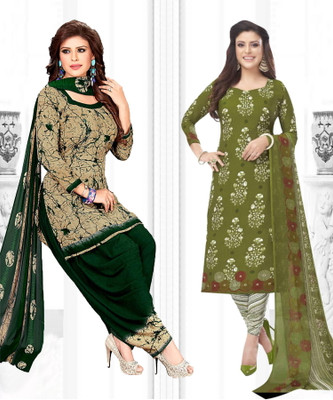 Priyashi Crepe Printed Salwar Suit Material