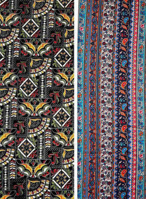 KurtiKo Crepe Printed Gown/Anarkali Kurta & Bottom Material