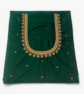 Zaid Collection Art Silk Embroidered Blouse Material