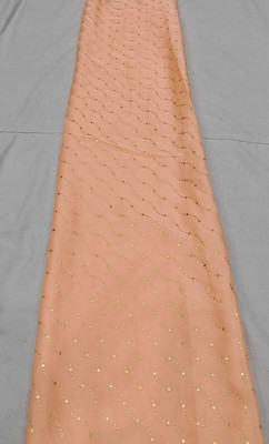 SATKAAR FASHIONS Silk Blend Embroidered Multipurpose Running Fabric