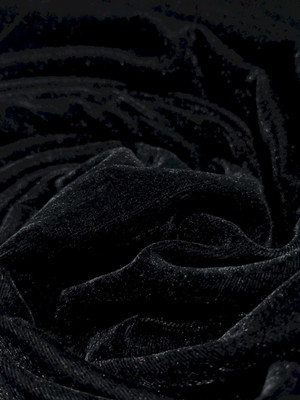 DCPL VELVET CREATION Velvet Solid Blouse Material