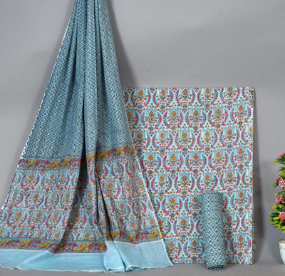 NISHIRE Pure Cotton Printed Salwar Suit Material