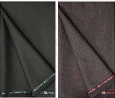 abhi fashion Polycotton Solid Trouser Fabric