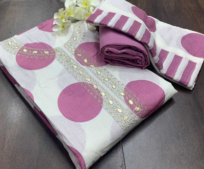 Meghdoot Textiles Pure Cotton Printed Salwar Suit Material