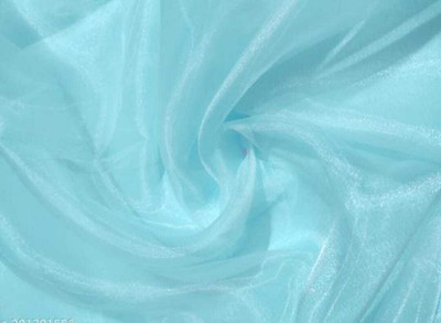 ramiv vastra Organza Solid Multi-purpose Fabric