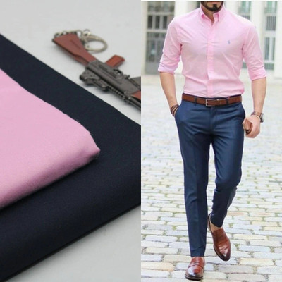 Rekag Cotton Blend Solid Shirt & Trouser Fabric