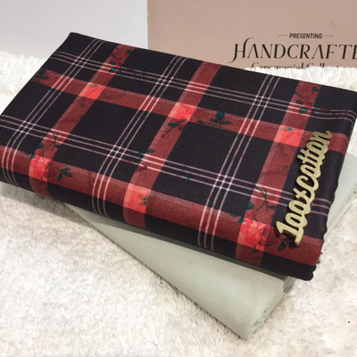 dharmesh entrprise Cotton Blend Colorblock Shirt Fabric