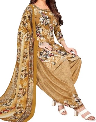 Vini Enterprises Crepe Printed Salwar Suit Material