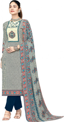 Rosaniya Wool Printed Salwar Suit Material