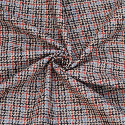 Bigreams Wool Checkered Suit Fabric