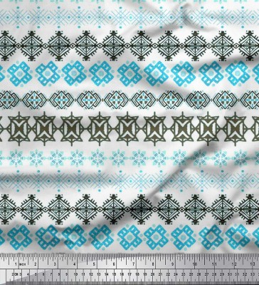 Soimoi Pure Cotton Geometric Print Multi-purpose Fabric