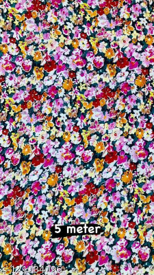 HouseOfCommon Crepe Printed Kurta & Palazzo Material