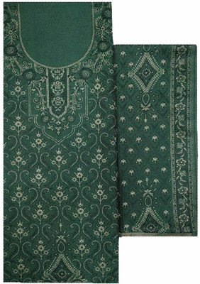 Kashmiri Wool Printed Salwar Suit Material