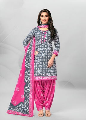 Nirvaan Crepe Printed Salwar Suit Material