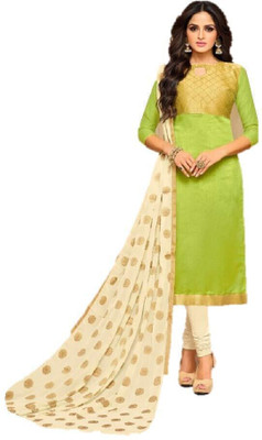 HouseOfCommon Pure Silk Printed Salwar Suit Material