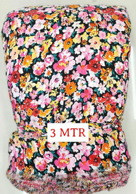 Arupal Enterprise Crepe Printed Multipurpose Running Fabric