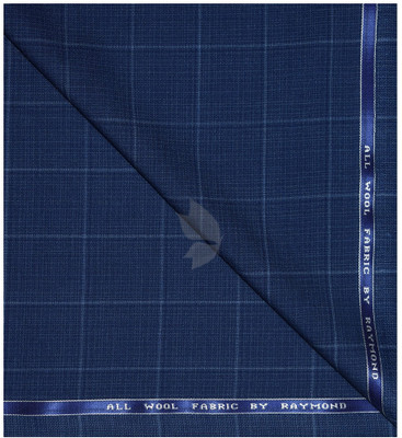 Raymond Wool Checkered Trouser Fabric