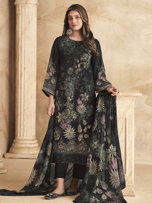 Stylee Lifestyle Georgette Printed Salwar Suit Material