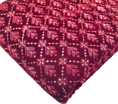 Seg Velvet Embellished Multi-purpose Fabric
