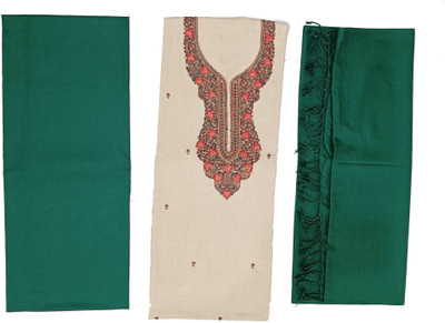 Vrinde Wool Embroidered Salwar Suit Material