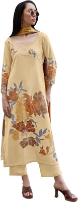 HouseOfCommon Wool Embroidered Salwar Suit Material