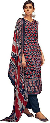 HouseOfCommon Wool Printed Salwar Suit Material