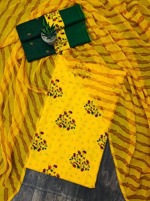 ANAND Crepe Printed Salwar Suit Material