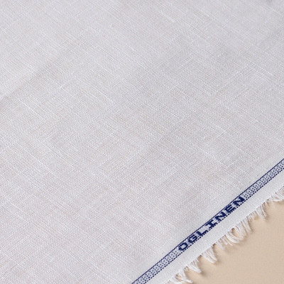 OGLINEN Linen Solid Shirt Fabric
