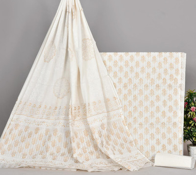 Hastkala Pure Cotton Printed Salwar Suit Material