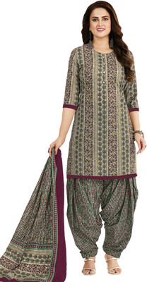 Miraan Cotton Blend Printed Salwar Suit Material