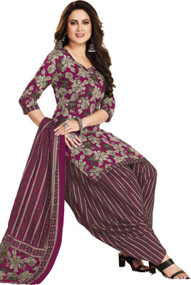 Simmu Printed Kurta, Patiala & Dupatta Set