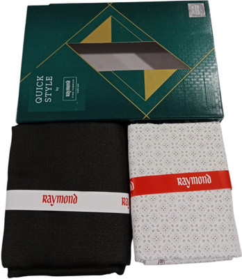 Raymond Cotton Blend Printed Shirt & Trouser Fabric