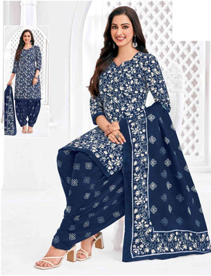 Pranjul fashion limit Pure Cotton Printed Kurta & Churidar Material