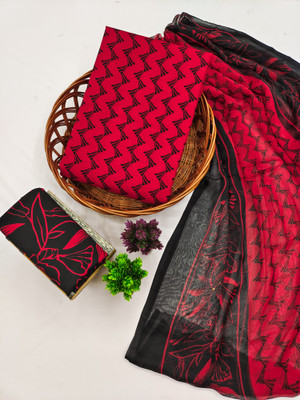ANAND Crepe Printed Salwar Suit Material