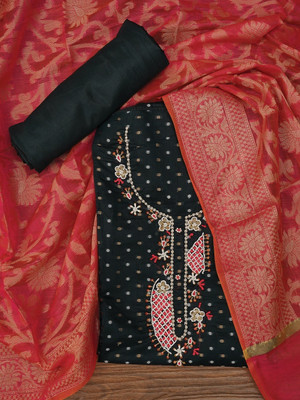 Jaipur Kurti Pure Cotton Self Design Salwar Suit Material