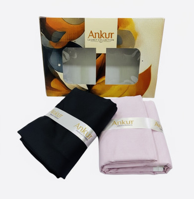 Ankur Textiles Polycotton Solid Shirt & Trouser Fabric