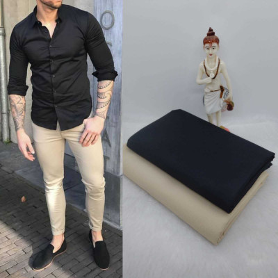 Rekag Polycotton Solid Shirt & Trouser Fabric