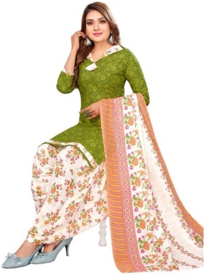 IndiaCarvan Pure Cotton Floral Print Salwar Suit Material