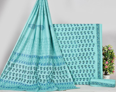 NISHIRE Pure Cotton Printed Salwar Suit Material