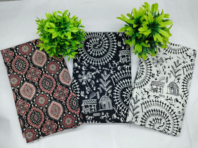 MTA COLLECTION Pure Cotton Printed Blouse Material