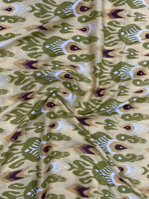 STUTI TRENDS Polycotton Printed Multipurpose Running Fabric
