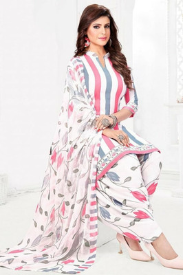 Aarstudio Crepe Printed Salwar Suit Material