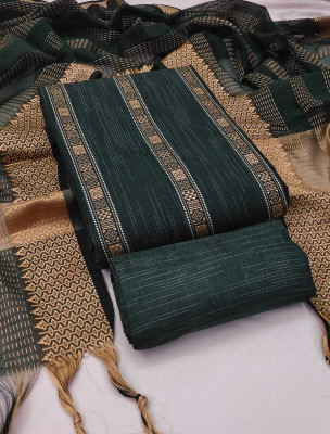 RSTWISTER Cotton Blend Printed Kurta & Churidar Material