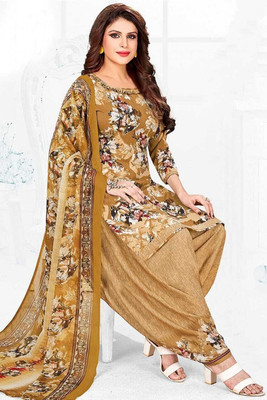 HouseOfCommon Crepe Printed Salwar Suit Material