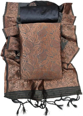 MAPRI Art Silk Printed Salwar Suit Material