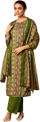 Rosaniya Wool Printed Salwar Suit Material