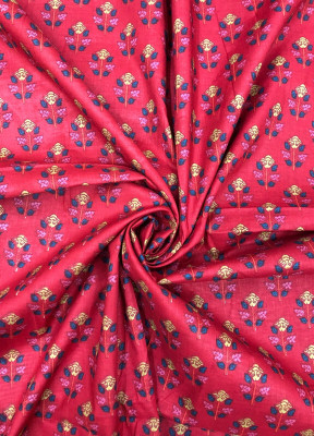PALASH Pure Cotton Colorblock Kurta Fabric