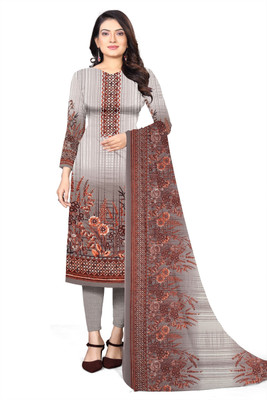 VIJAYDEEP SILK MILLS Crepe Printed Salwar Suit Material