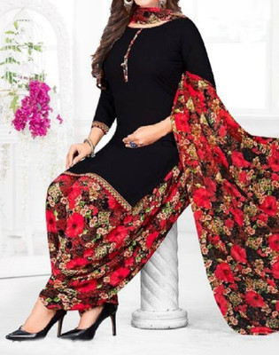 nayan Crepe Printed Salwar Suit Material