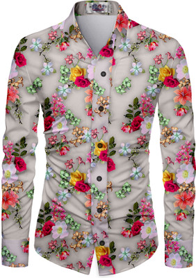 R K ENTERPRISE Polycotton Printed Shirt Fabric